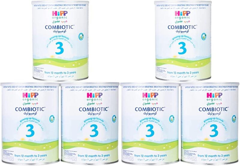 Hipp Milk stage 3 Grow Up Formula From 12 Months to 3 Years 800grams Pack of 6